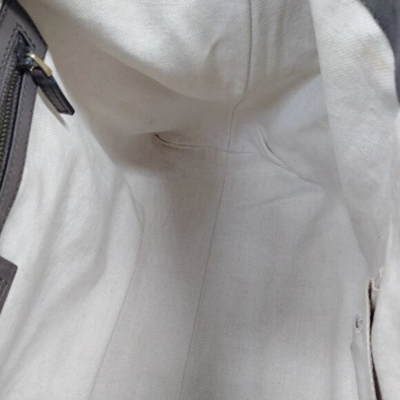 Authentic Gucci Tote Bag Sherry Line Brown Canvas mn472-013026 - Picture 12 of 16